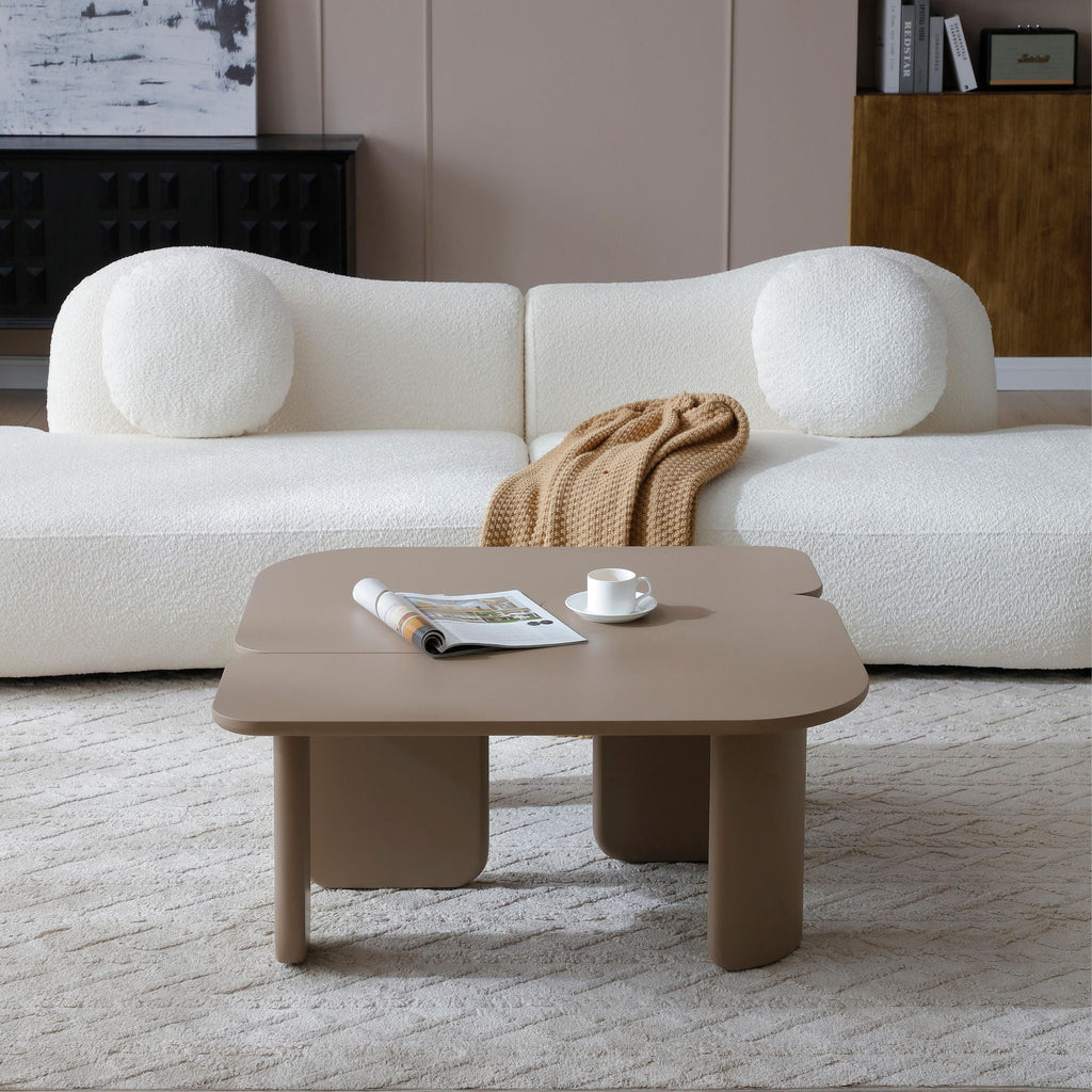 L-Shape Coffee Table For Living Room