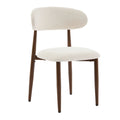 Upholstered Dining Chairs For Dining Room (Set of 2) - Beige