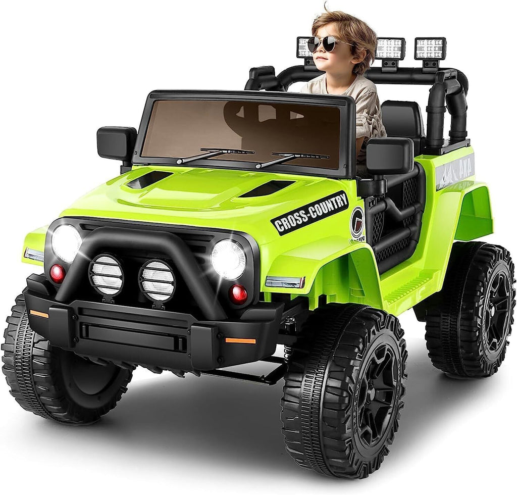12V Electric Ride-On Truck for Kids with Remote Control - 2 Seater