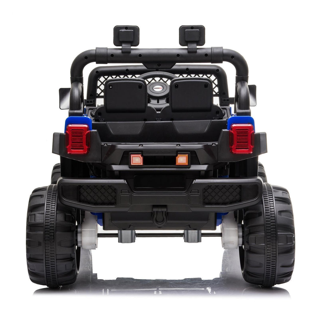 12V Battery Powered Ride On Truck with 2 Front LED Lights - Perfect Gift for Kids