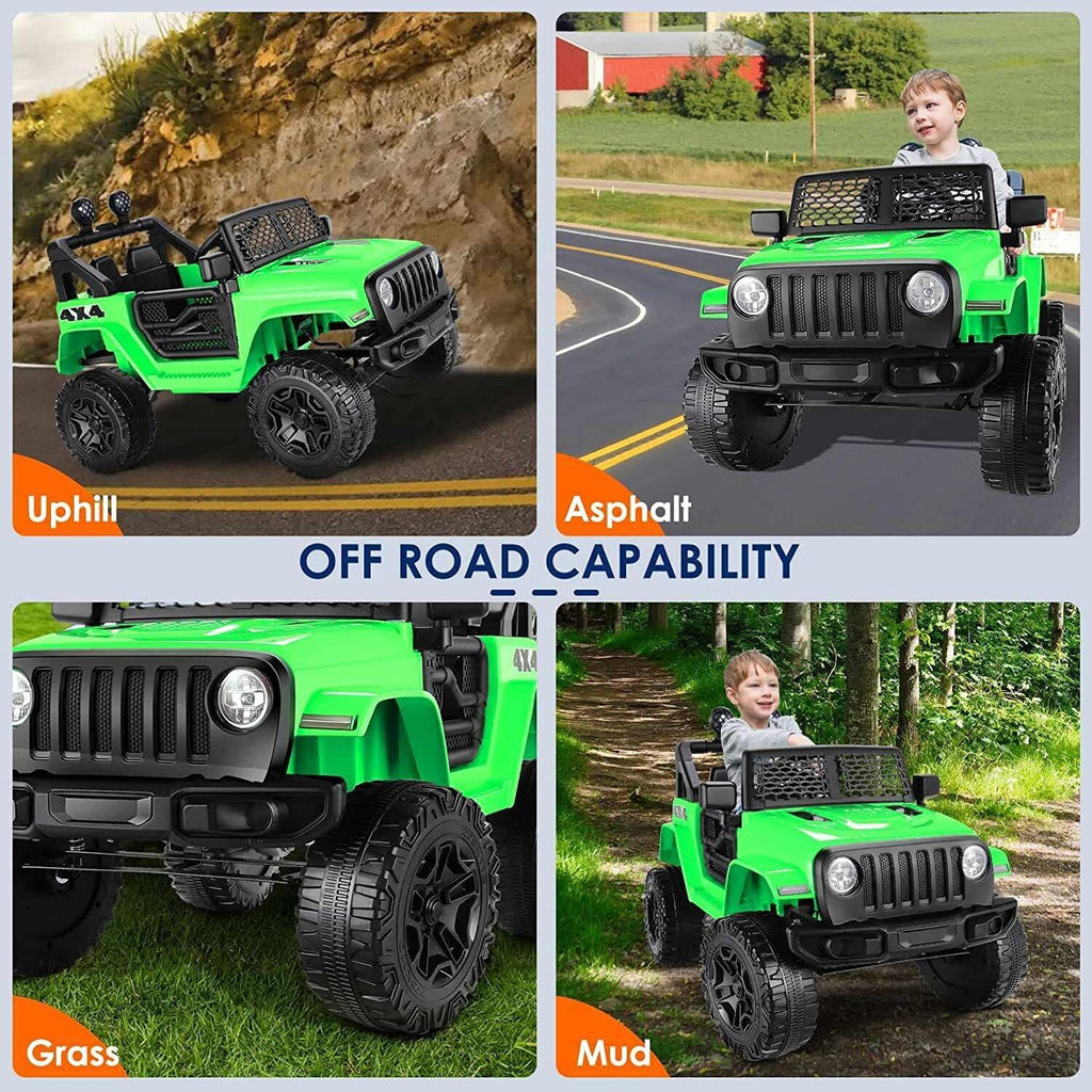 12V Electric Kids Ride On Jeep Toy Car with Remote Control - Available in 5 Colors - Perfect Gift for Children