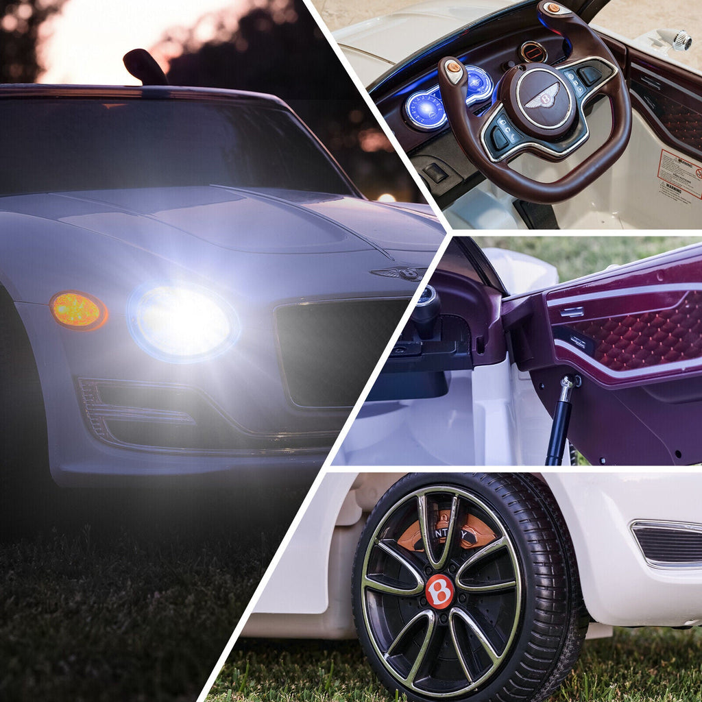12V Licensed Bentley Kids Ride On Car with Remote Control and MP3/USB Connectivity