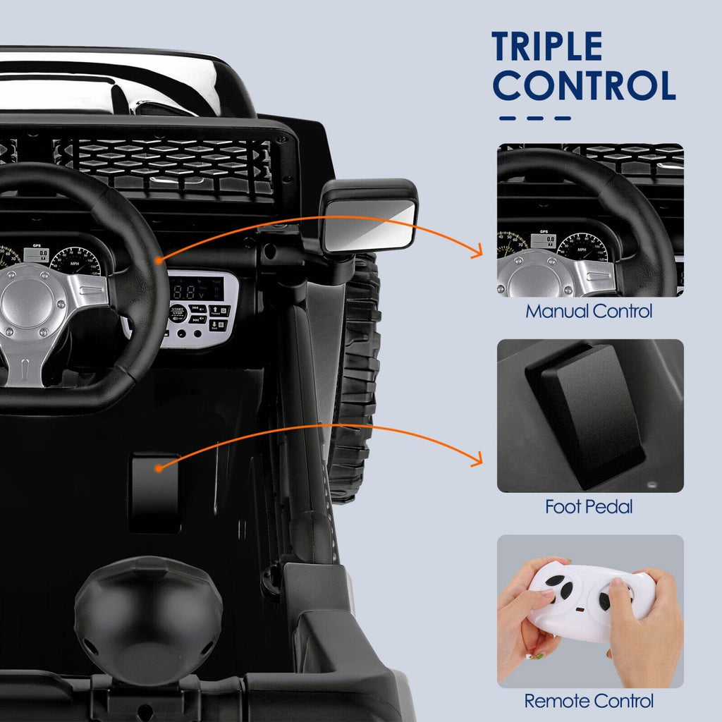 Electric Ride-On SUV for Kids Ages 3-6 with Remote Control