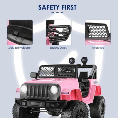 Electric Ride-On Car for Kids with Remote Control - Perfect Gift for Boys and Girls (12V)