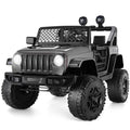 12V Electric Ride-On Truck for Kids with MP3 Player, Remote Control, and Aux Port