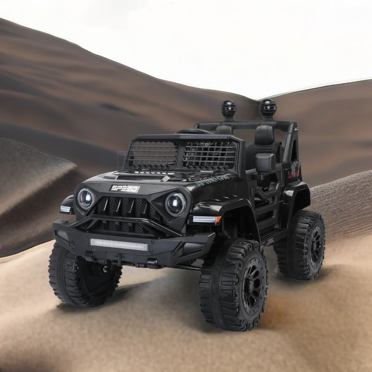 12V Electric Truck for Kids with Remote Control and LED Lights