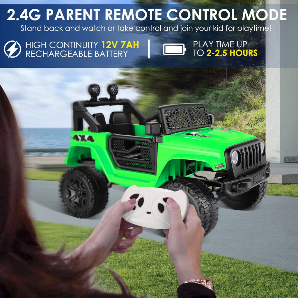 12V Electric Ride On JEEP with Remote Control and MP3 Player for Kids