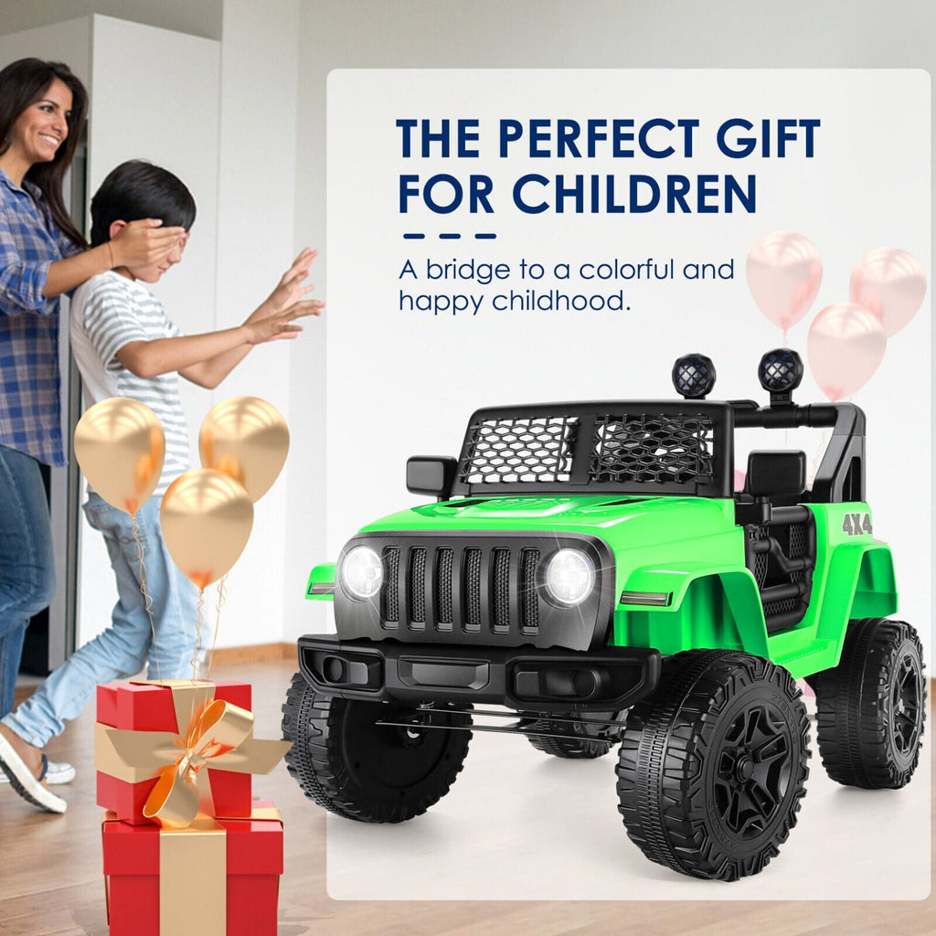 12V Electric Ride On JEEP with Remote Control and MP3 Player for Kids