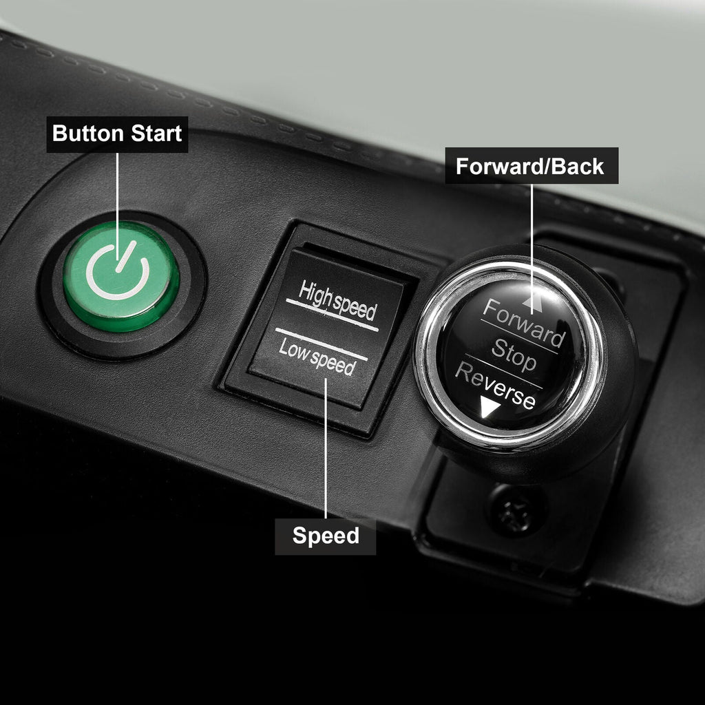 12V Electric Bentley Style Ride On Car for Kids with Remote Control and AUX