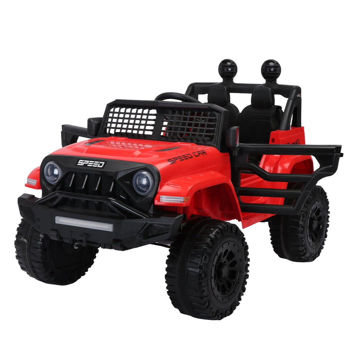 12V Kids Ride-on Truck with Remote Control and LED Lights