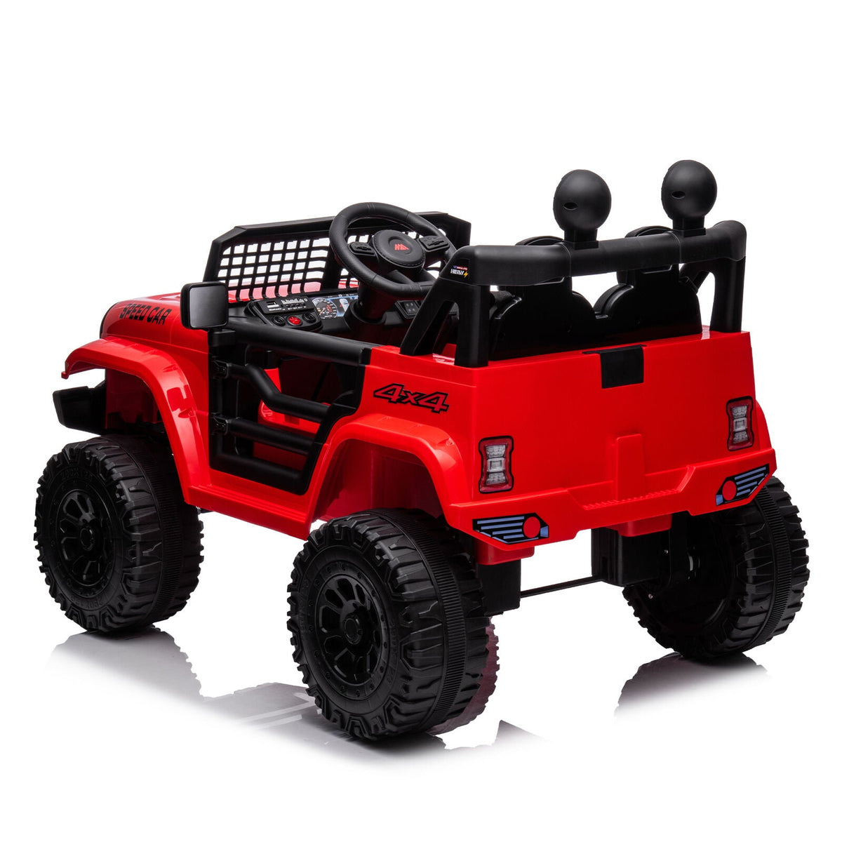 12V Kids Ride-on Truck with Remote Control and LED Lights
