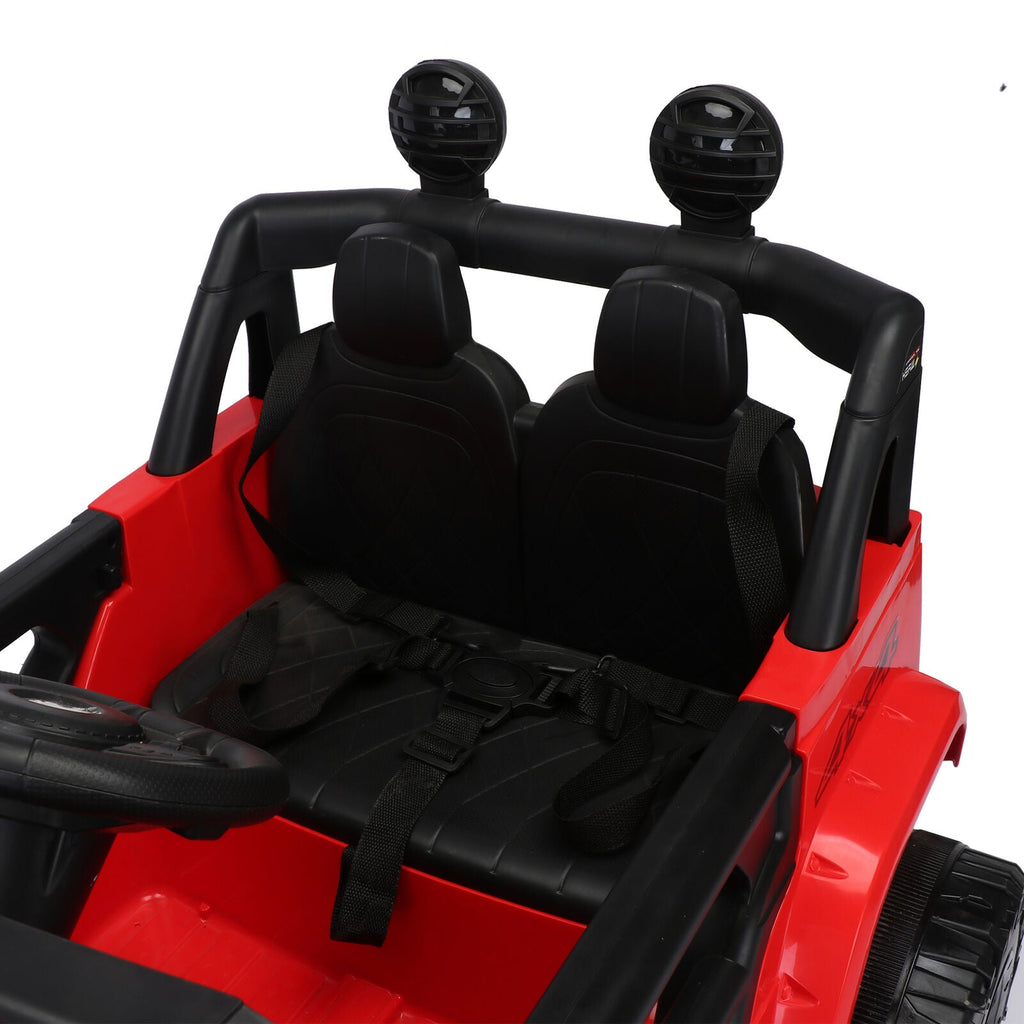 12V Kids Ride-on Truck with Remote Control and LED Lights