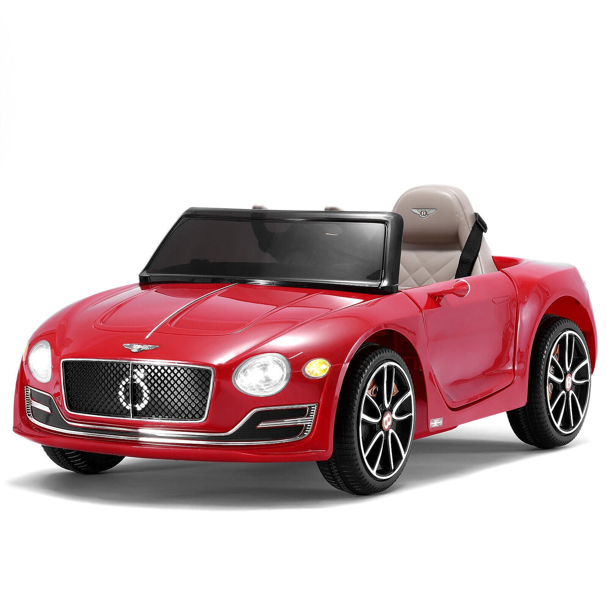 12V Licensed Bentley Style Kids Electric Ride On Car with Remote Control - Perfect Gift for Young Drivers
