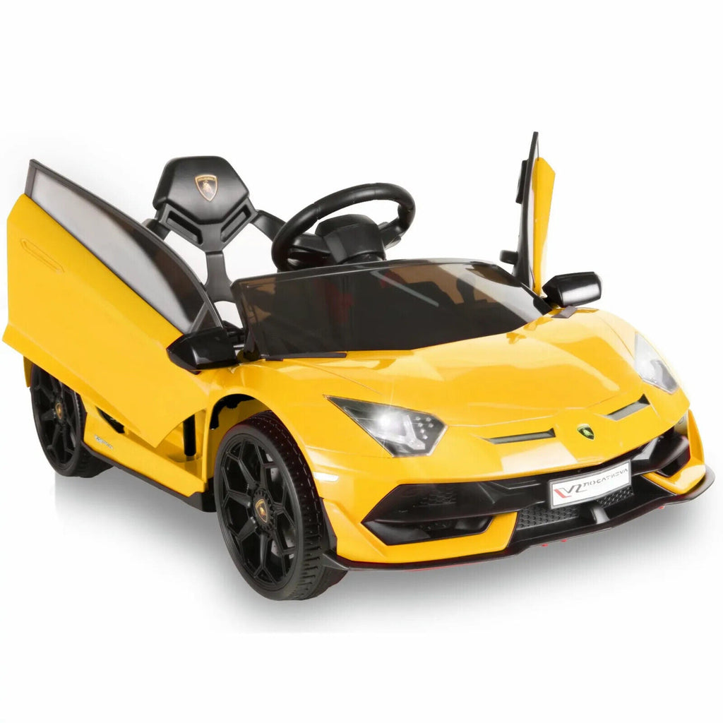 12V Licensed Lamborghini Aventador SVJ Electric Ride-On Car for Kids - Perfect Gift!