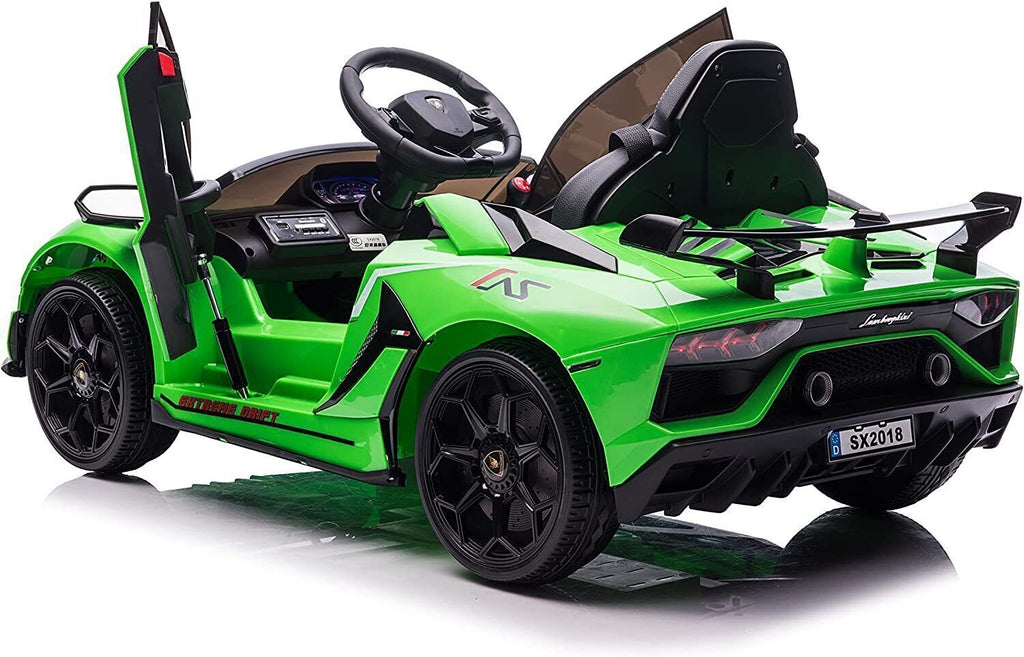 12V Licensed Lamborghini Electric Ride-On Sports Car for Kids with 7AH Battery