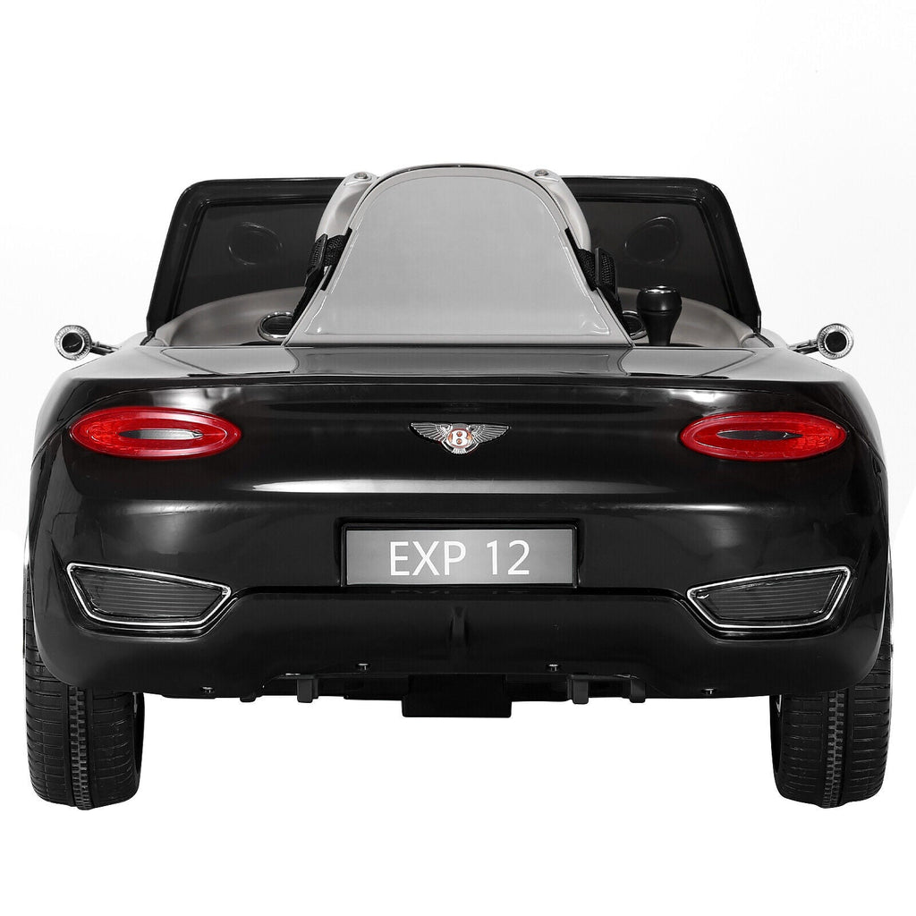 Licensed Bentley Style Electric Ride-On Car for Kids with Remote Control - 12V