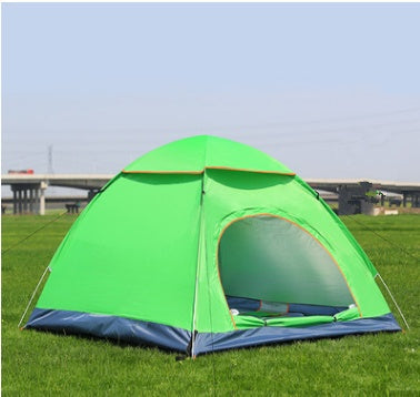 Camping Tent — 2-4 Person Waterproof Outdoor Family Shelter