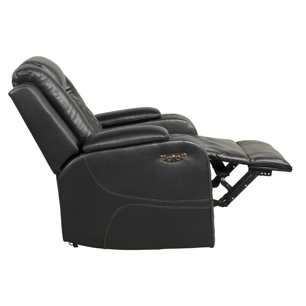 Benz - LED & Power Recliner Chair With Adjustable Headrest