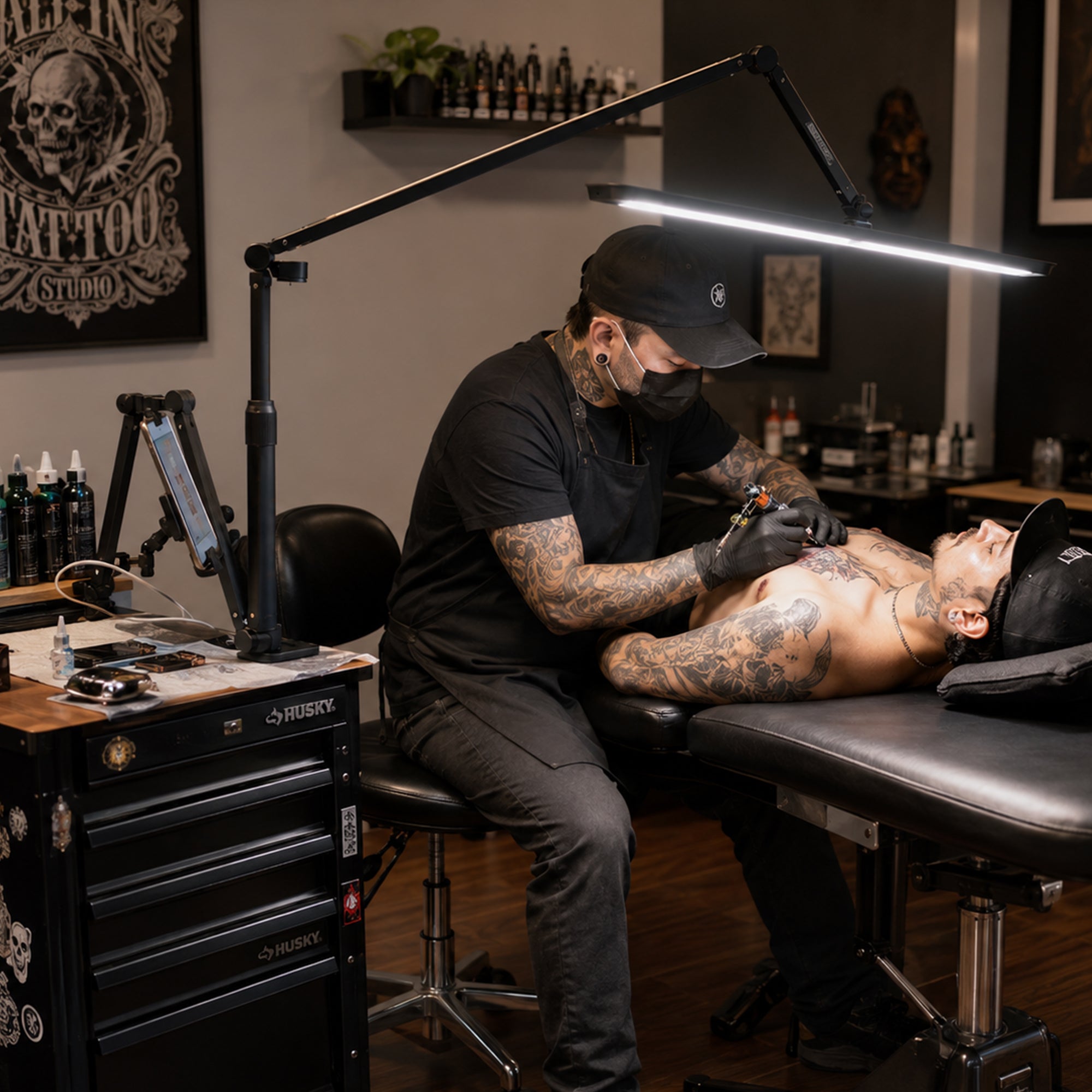 MULTIFUNCTIONAL AND CONVENIENT TATTOO CAR WORK LIGHT