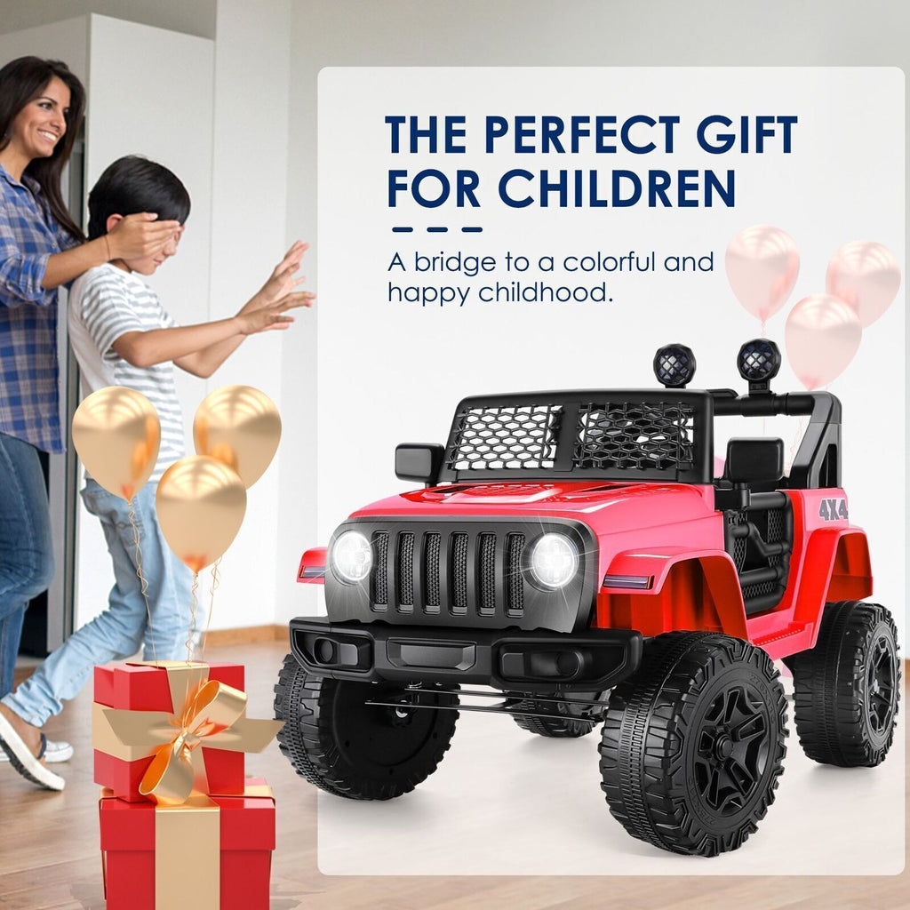 Electric 12V Ride-On Car for Kids with Remote Control - 3 Speeds for an Exciting Ride!