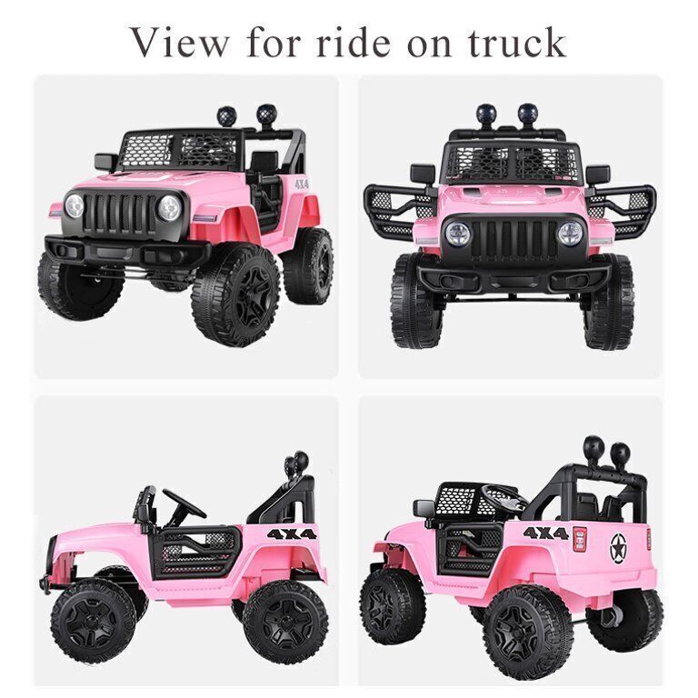 JEEP Power Wheel Electric Ride-On Car for Children with Remote Control
