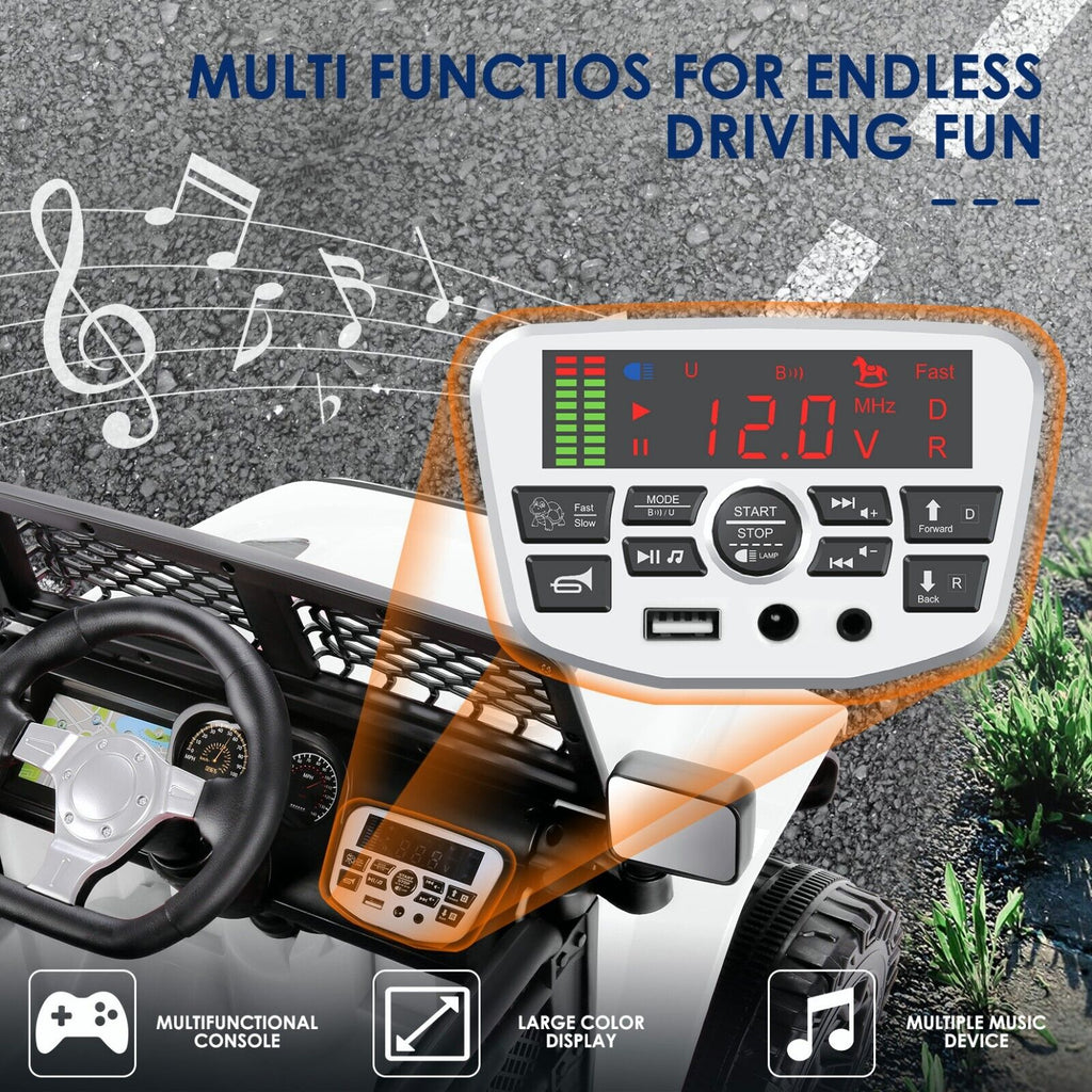 12V Electric Kids Ride On Car with Remote Control and MP3 Player