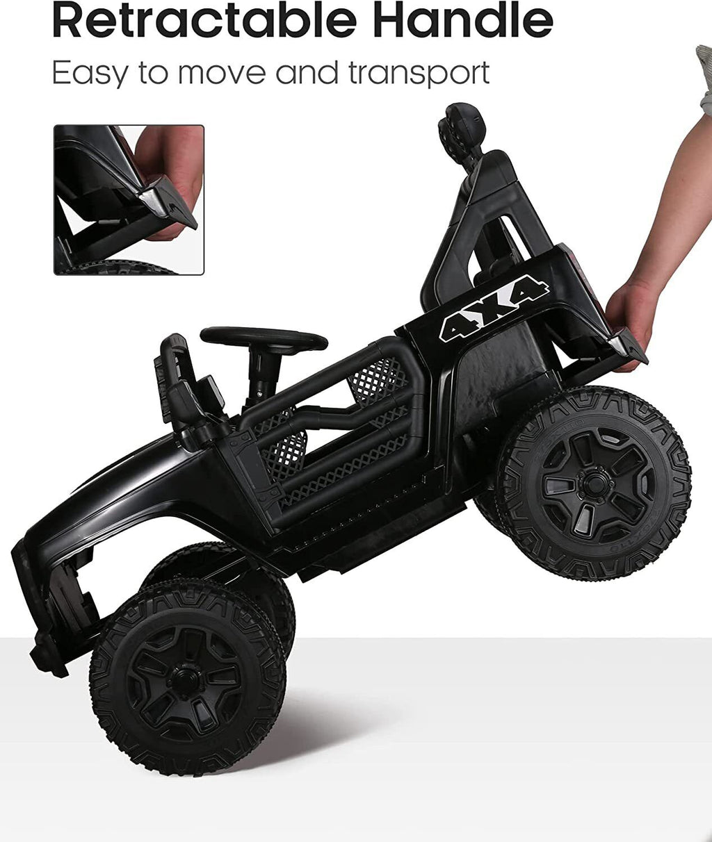 12V Electric Jeep Truck for Kids with Remote Control & MP3 Player