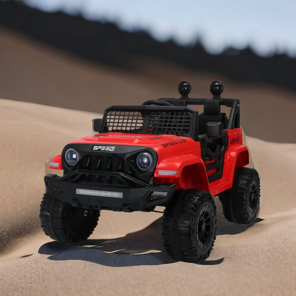 2.4G Remote Control Electric Ride-On Truck for Kids with Parental Control - 12V7A
