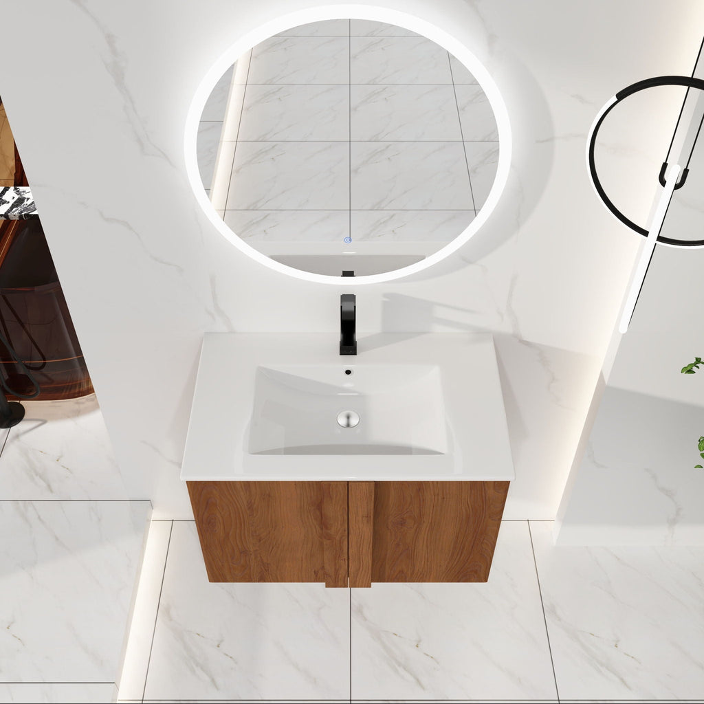 Floating Bathroom Vanity With Sink Combo