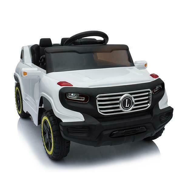 3-Speed Electric Ride-On Car for Kids with Remote Control, Music, and Lights