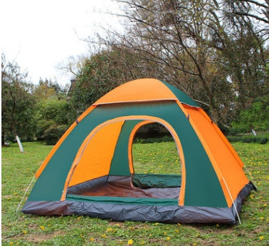 Camping Tent — 2-4 Person Waterproof Outdoor Family Shelter