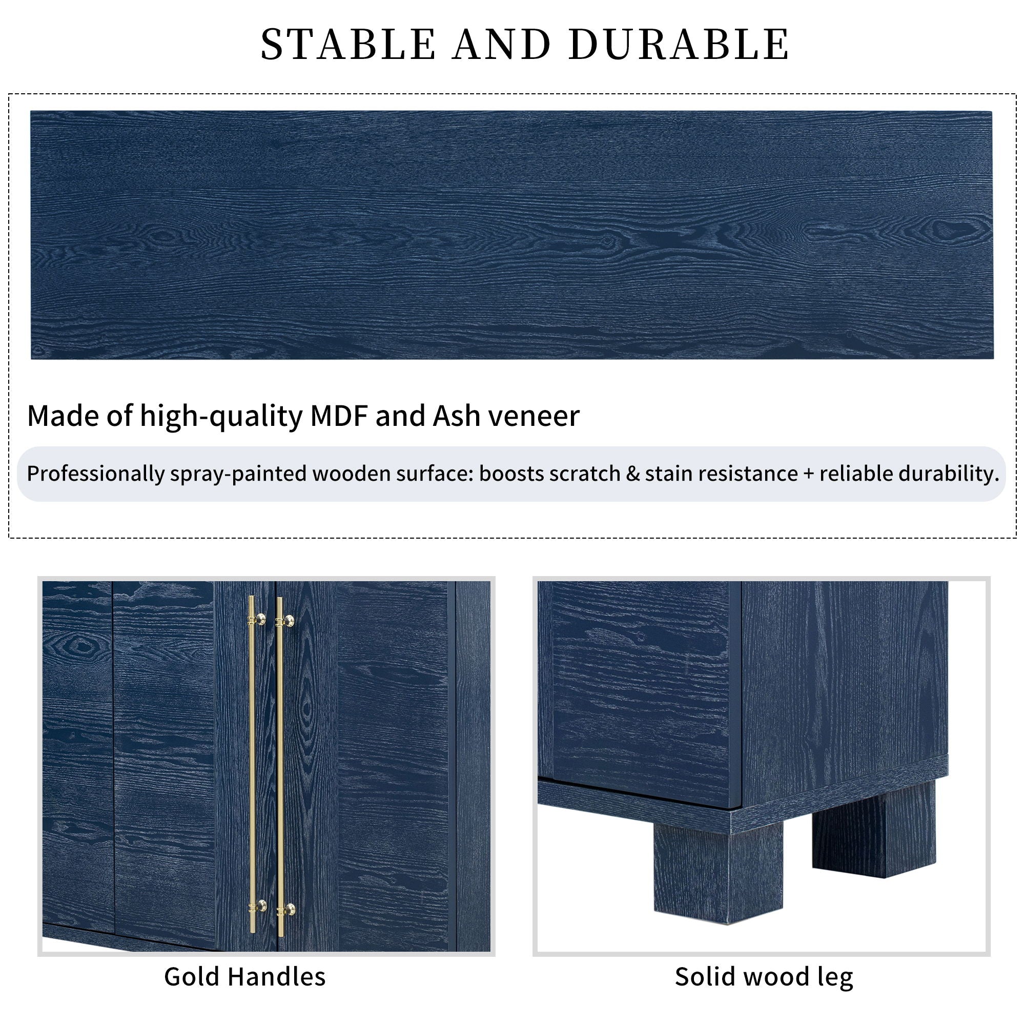 Sideboard With Adjustable Shelves