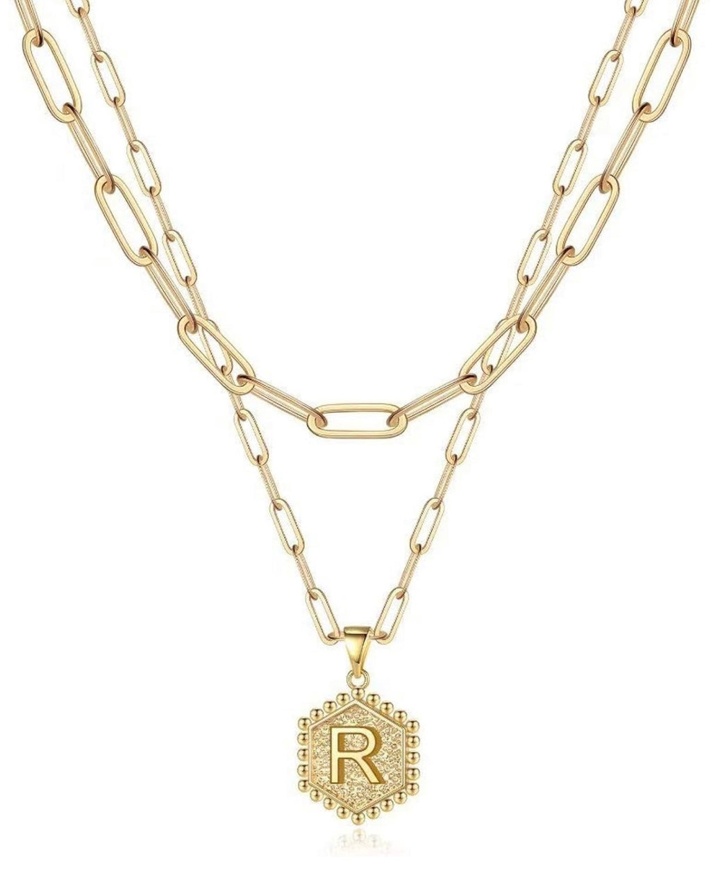 Beautiful Gold Layered Initial Necklaces (A-Z)