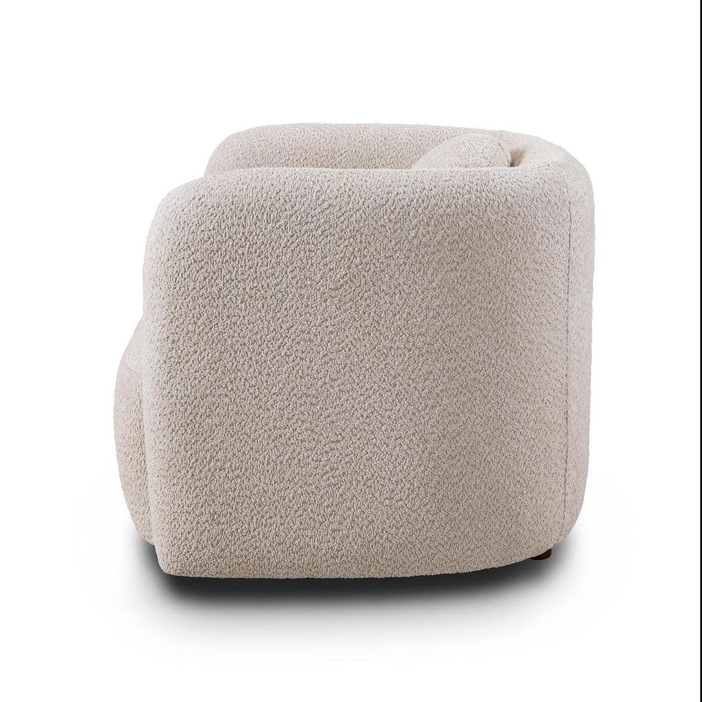 Japandi Style Accent Square Chair
