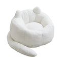 Cat Shaped Bean Bag Sofa With Long Tail