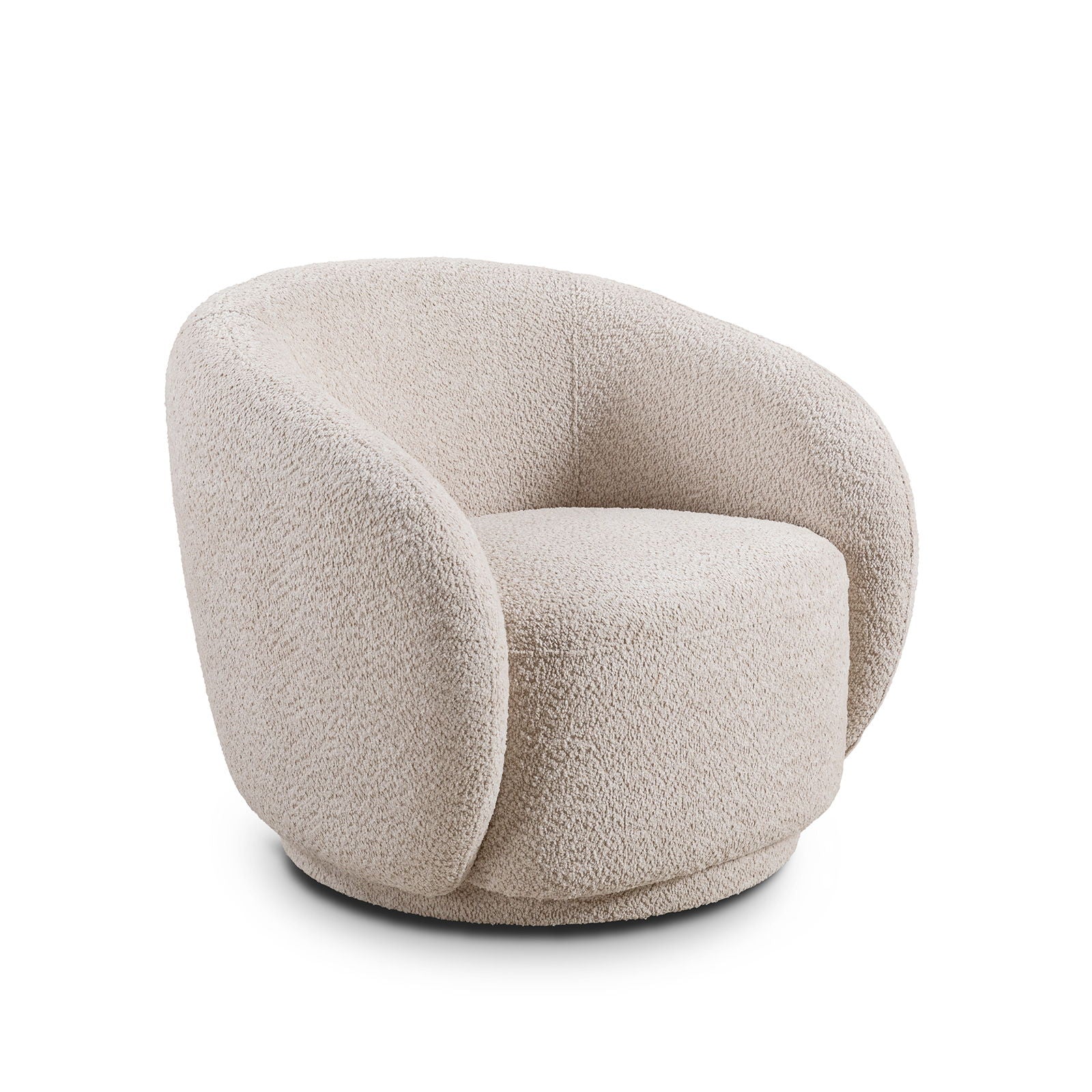 Swivel Accent Upholstered Barrel Chair