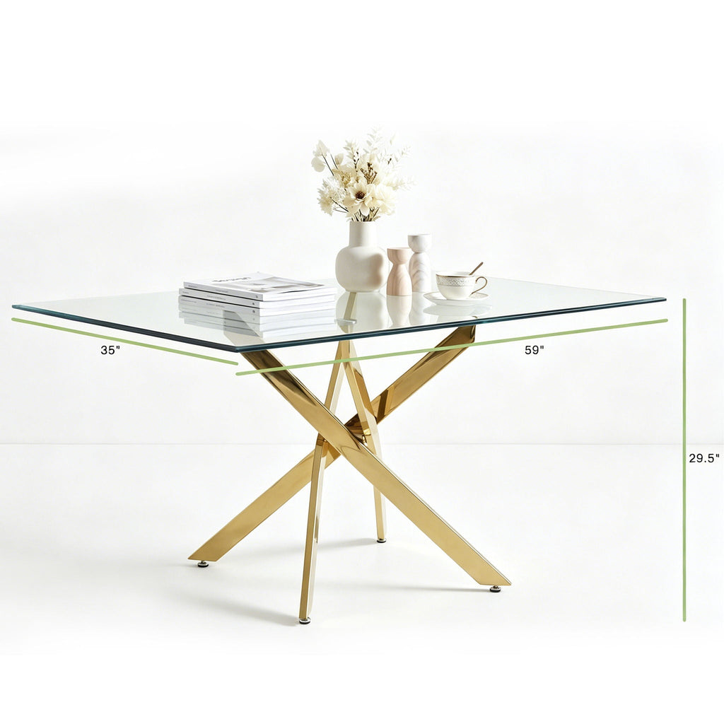 Modern Rectangular Table For Dining Room