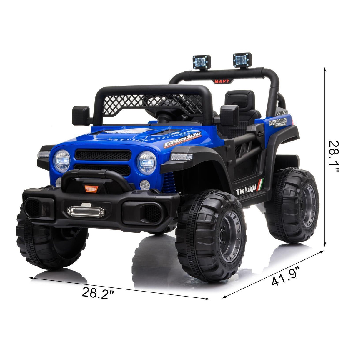 6 Colors Kids Ride-On Truck with Remote Control - Battery Powered Electric Car for Gifting