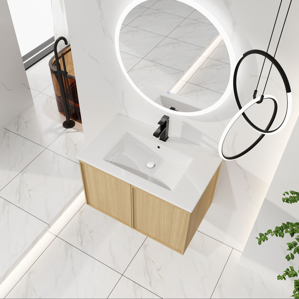Floating Bathroom Vanity With Sink Combo