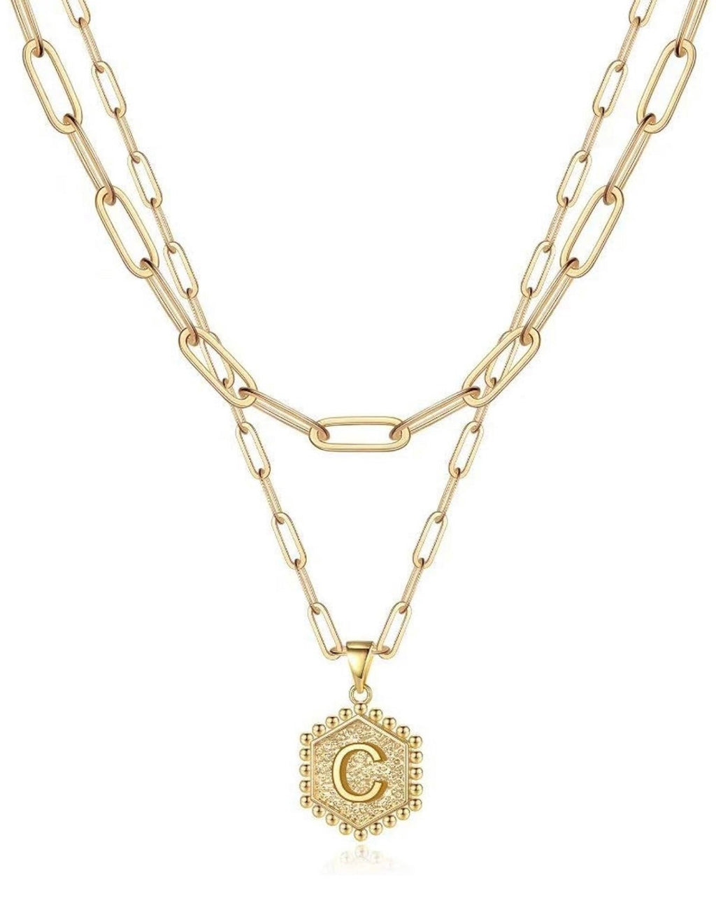 Beautiful Gold Layered Initial Necklaces (A-Z)