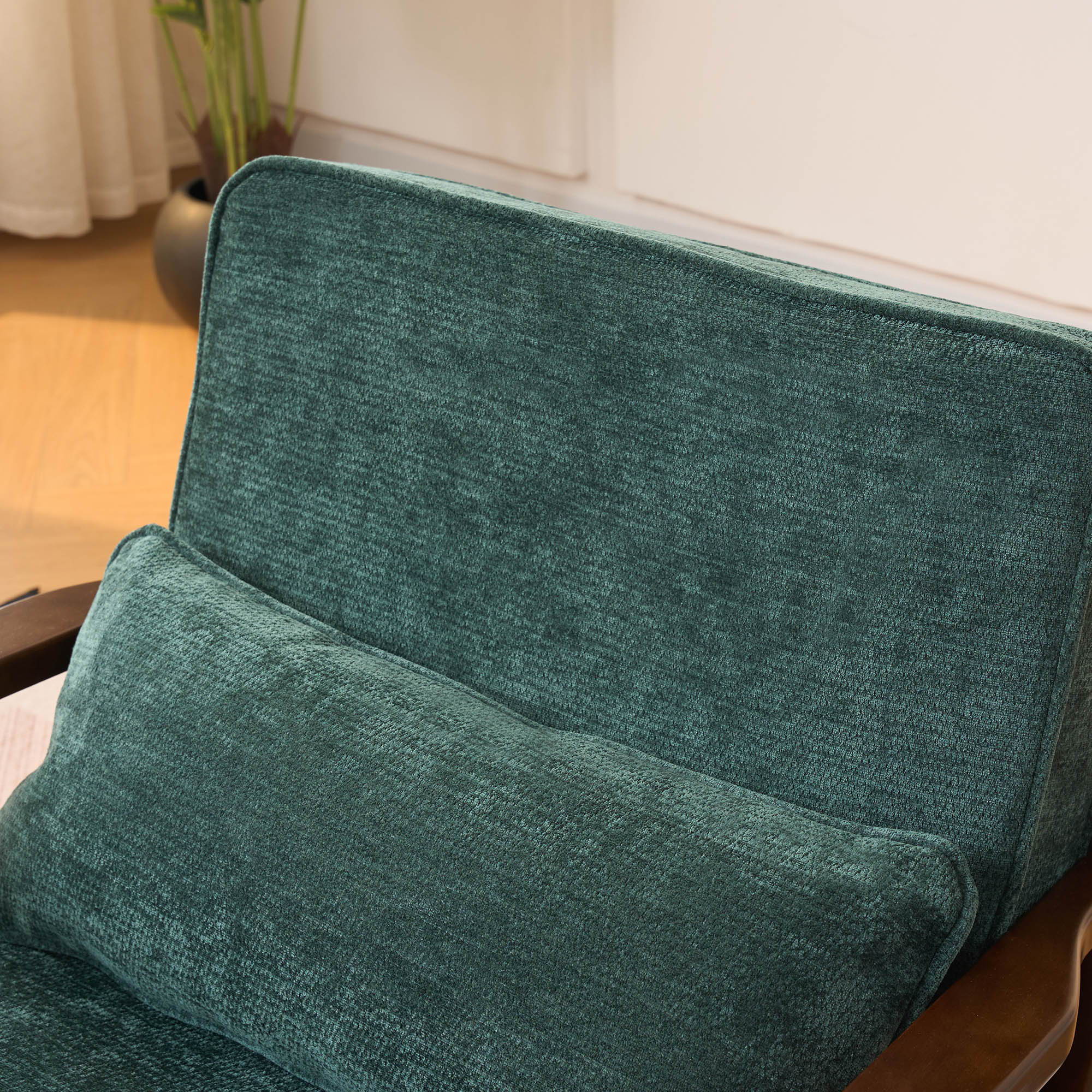 Living Room Chair With Lumbar Pillow