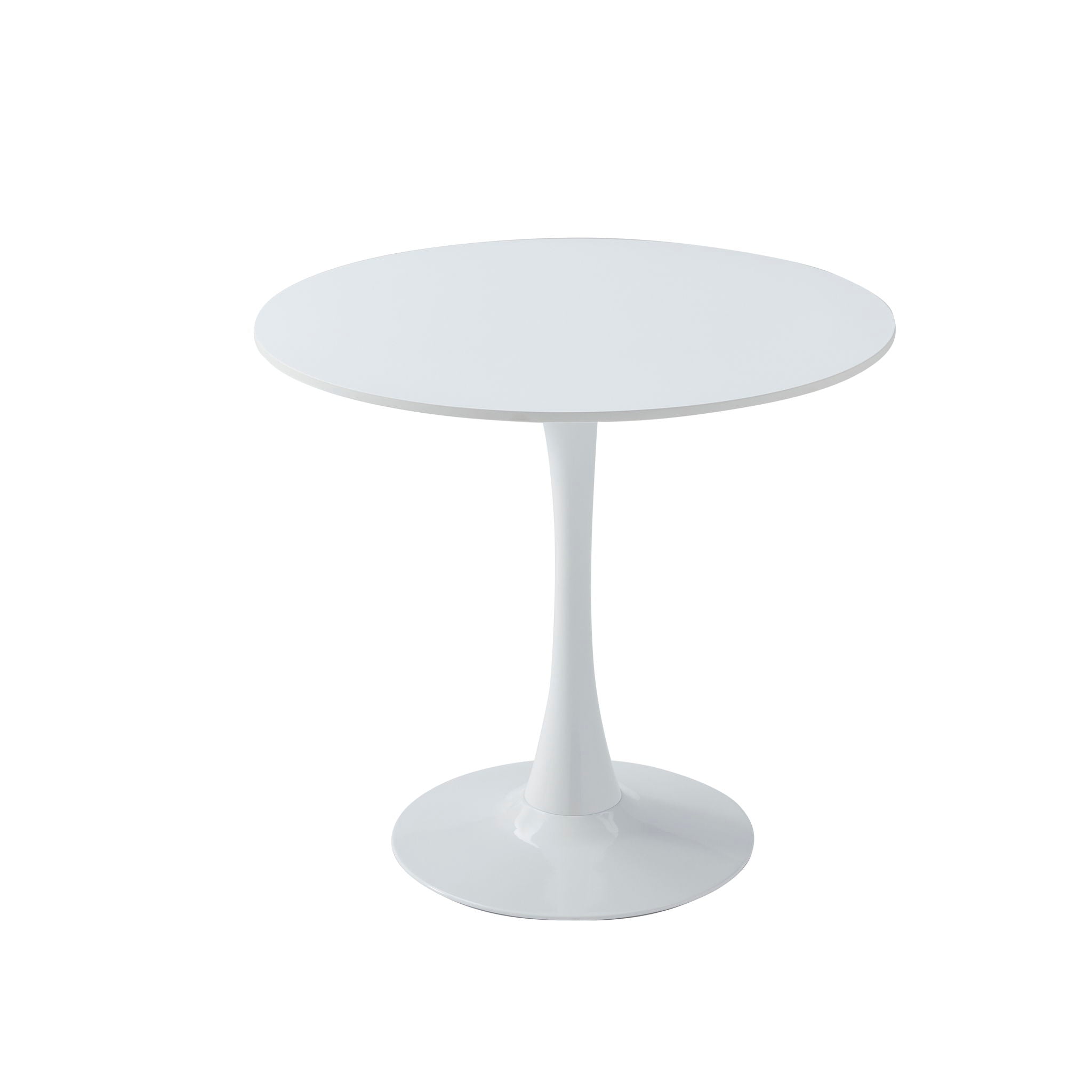 Round Dining Table With Tulip Style Base