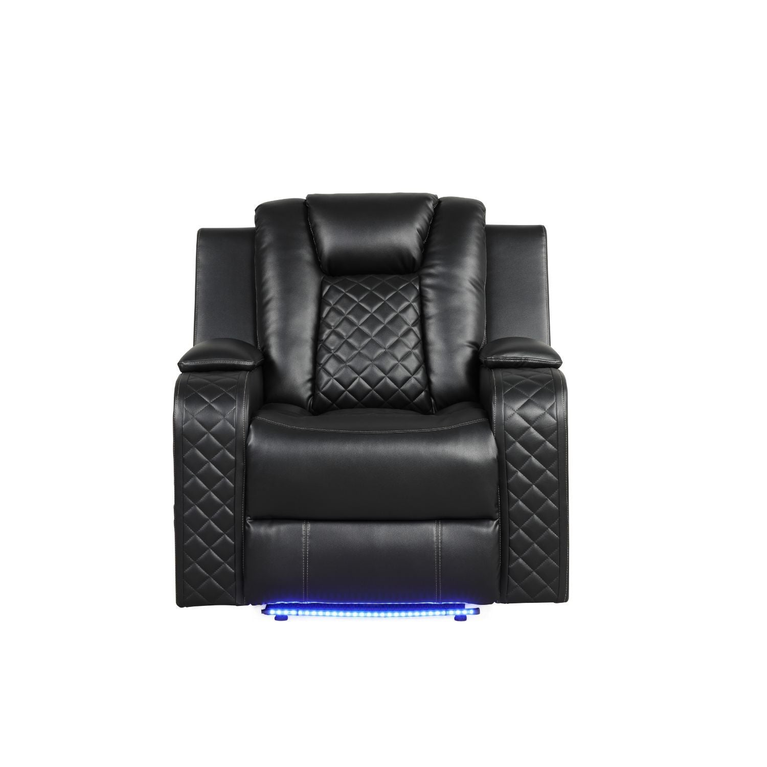 Benz - LED & Power Recliner Chair With Adjustable Headrest