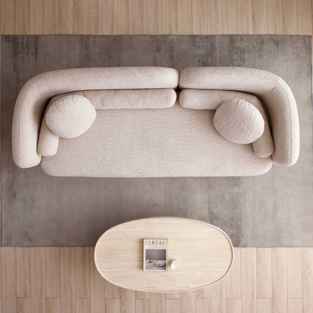 Luxury Modern Couch, 3 Seater Sofa For Living Room