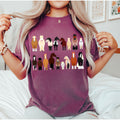Horse Lovers Illustration Of Various Horse Breeds And Farm Animals Comfort Colors Tee
