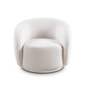 Swivel Accent Upholstered Barrel Chair
