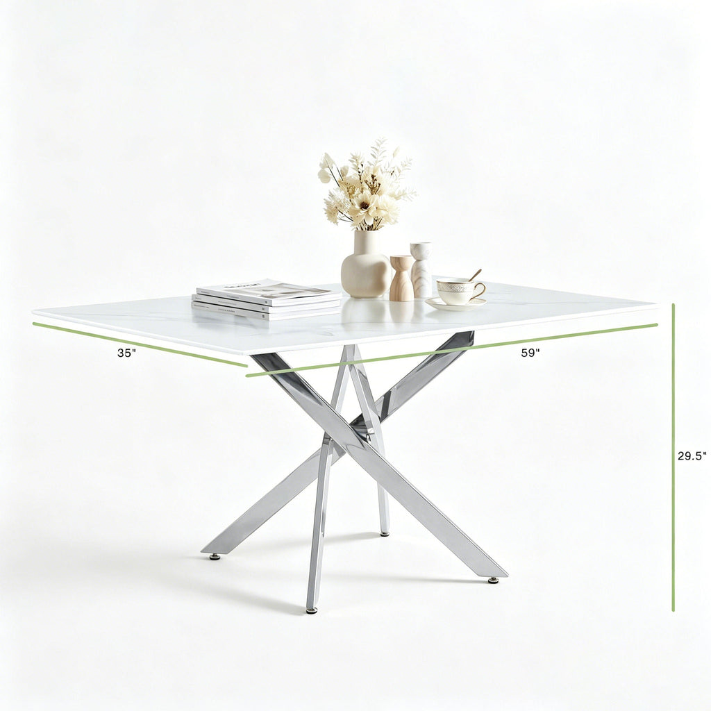 Modern Rectangular Table For Dining Room