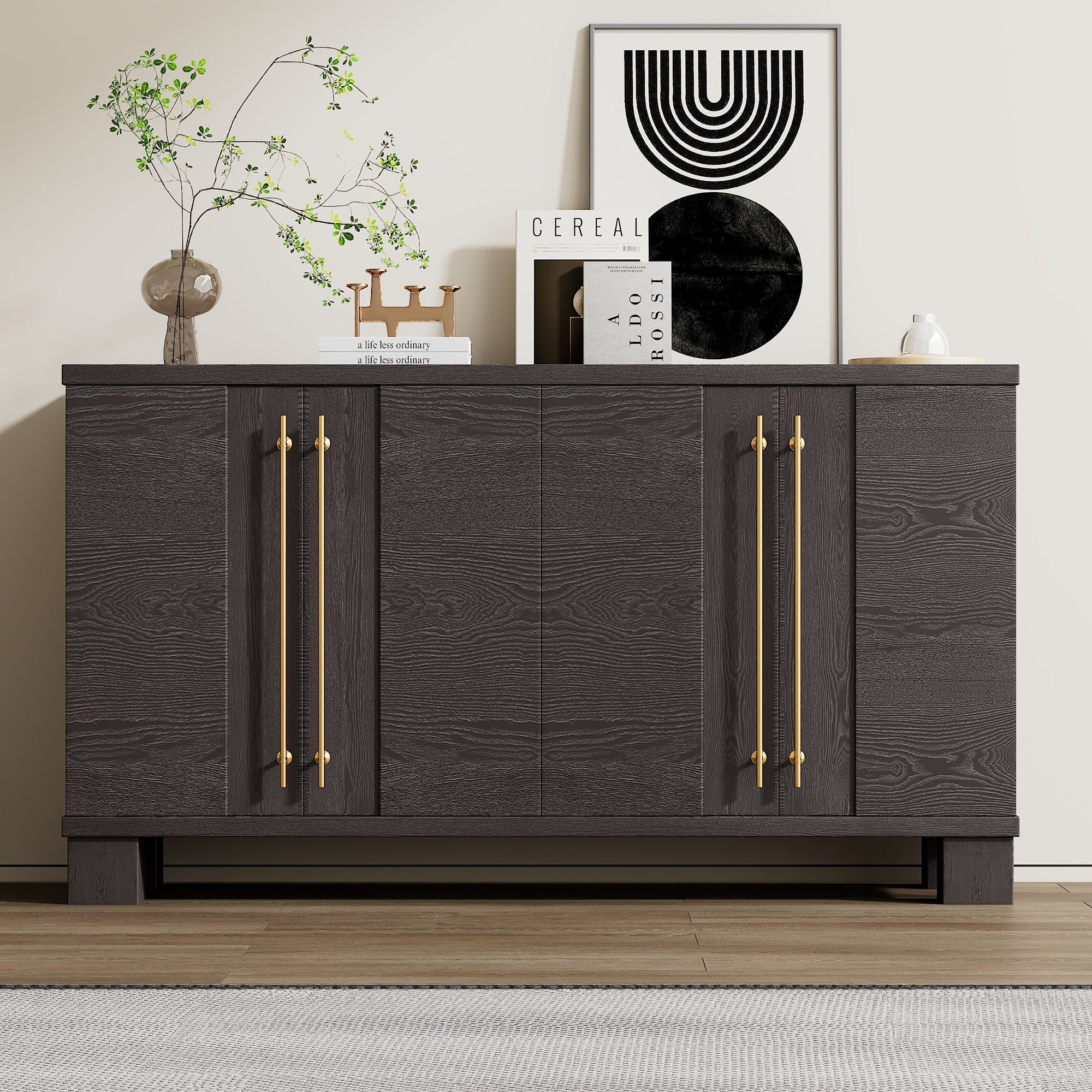 Sideboard With Adjustable Shelves