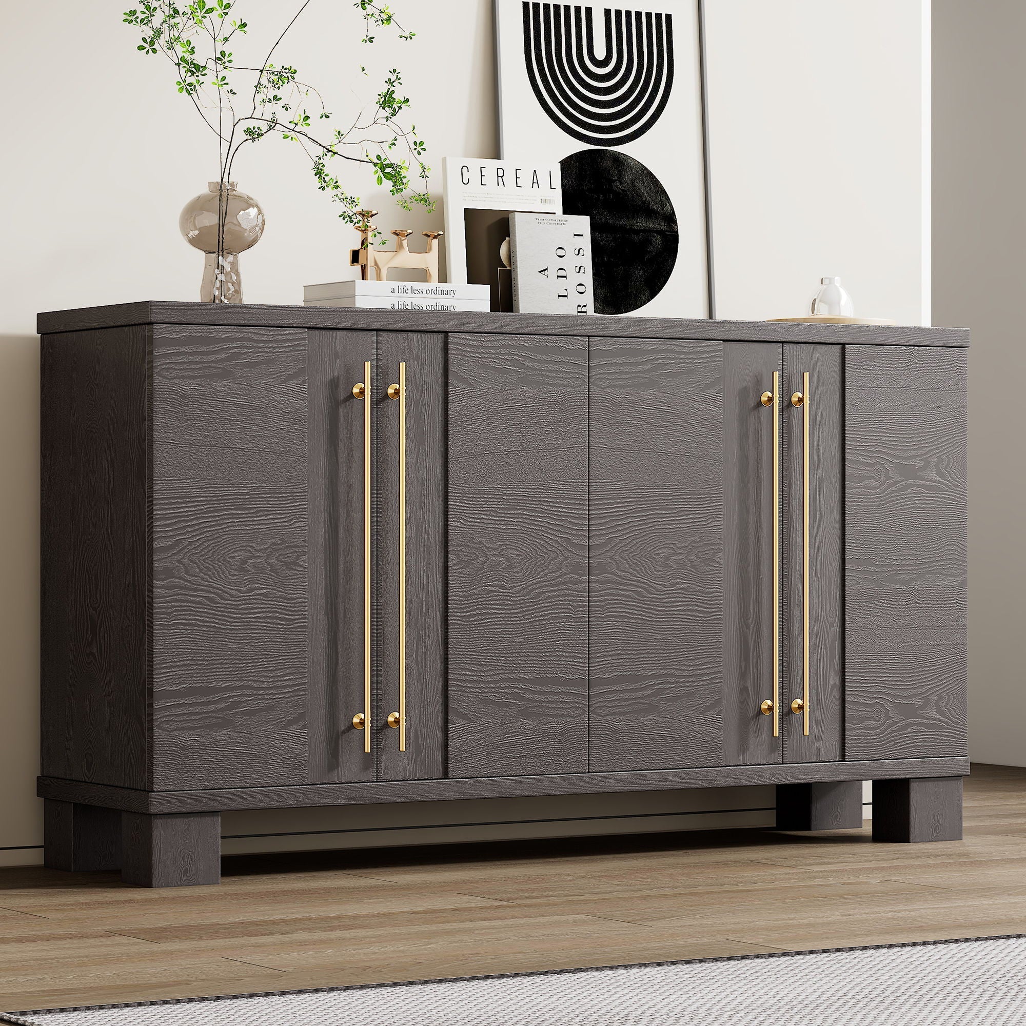 Sideboard With Adjustable Shelves