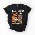 All Men Are Cremated Equally Halloween Witch Feminist Sarcastic Comfort Colors Tee